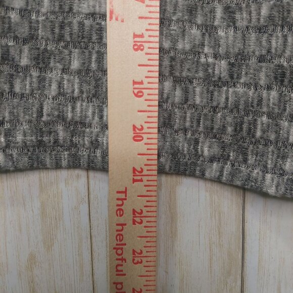 Calme By Johnny Was Women's Gray Dolman Long Sleeve Knit Top Size Small Soft - Picture 6 of 10